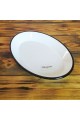 Emaye Oval Tabak 30*20cm Siyah - Marinevo Emaye Ürünler Emaye Oval Tabak 30*20cm Siyah - Marinevo Emaye Ürünler