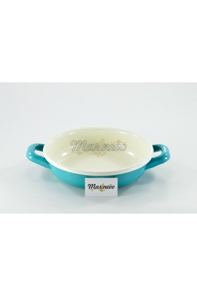Emaye Sahan 16cm Turkuaz - Marinevo Emaye Sahanlar