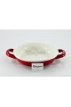 Emaye Sahan 18cm Kırmızı - Marinevo Emaye Sahanlar