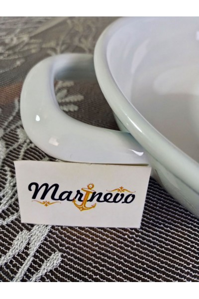 Emaye Sahan 20cm Beyaz - Marinevo Emaye Sahanlar Emaye Sahan 20cm Beyaz - Marinevo Emaye Sahanlar
