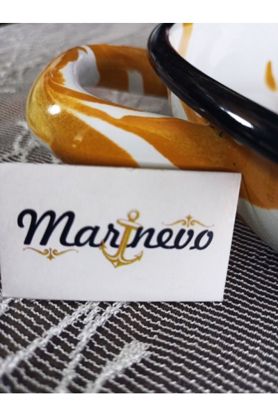 Emaye Sahan 20cm Ebru Desen Sarı - Marinevo Emaye Sahanlar Emaye Sahan 20cm Ebru Desen Sarı - Marinevo Emaye Sahanlar