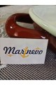 Emaye Sahan 20cm Kahverengi - Marinevo Emaye Sahanlar