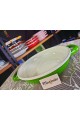 Emaye Sahan 20cm Yeşil - Marinevo Emaye Sahanlar