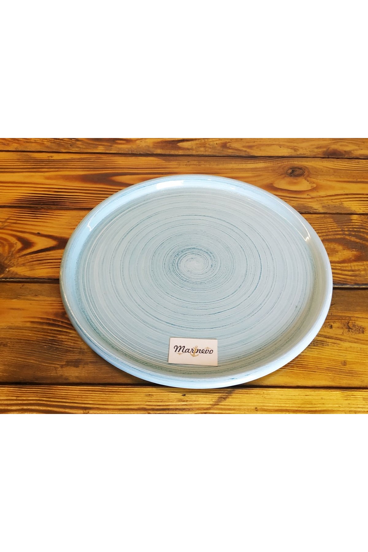 Emaye Tabak-Tepsi 28cm Turkuaz - Marinevo Emaye Ürünler Emaye Tabak-Tepsi 28cm Turkuaz - Marinevo Emaye Ürünler