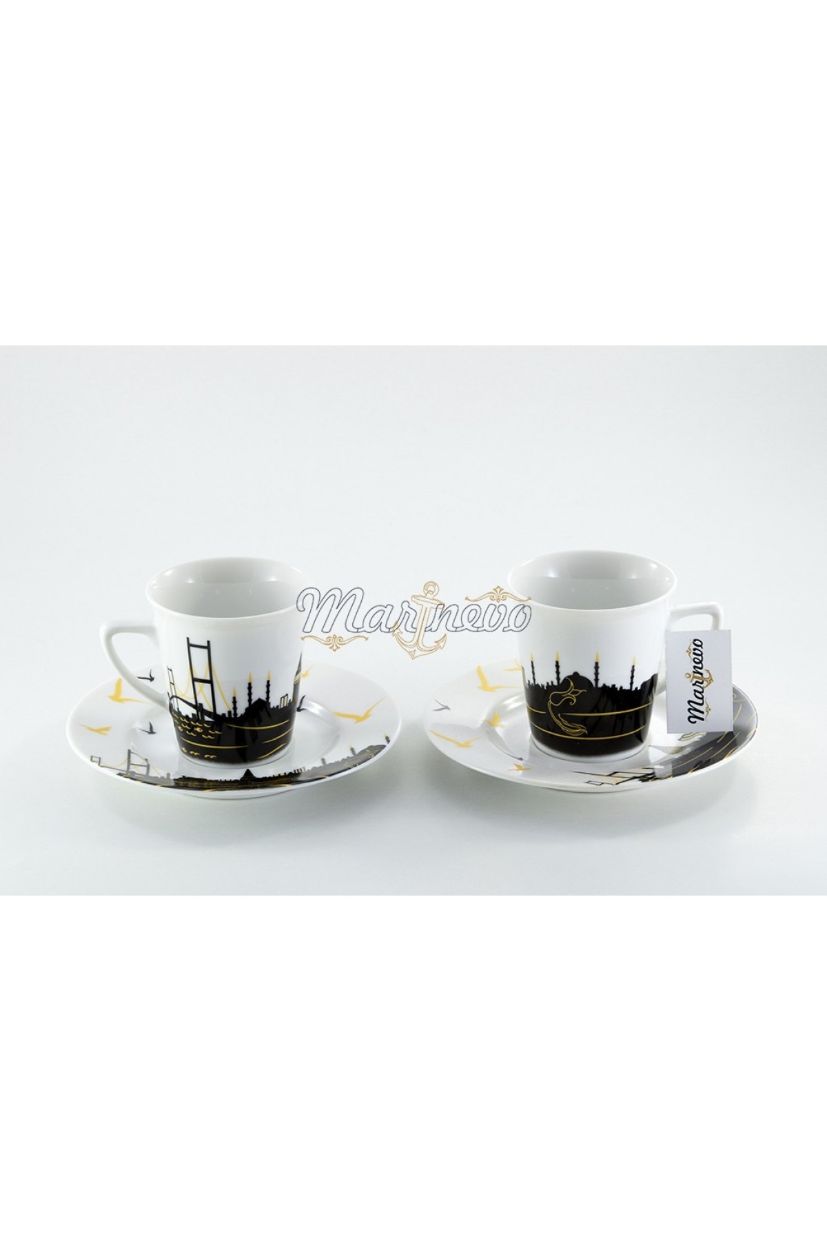 İstanbul Luyano Çay Fincanı 2'Li Set - Hediyelik Çay Setleri İstanbul Luyano Çay Fincanı 2'Li Set - Hediyelik Çay Setleri